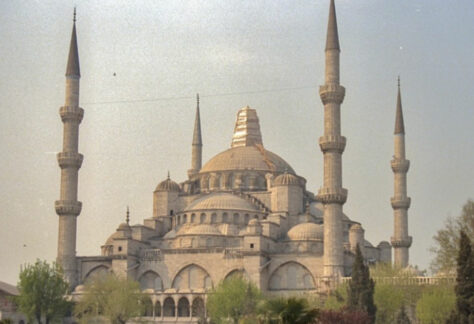 Bláa moskan í Istanbul